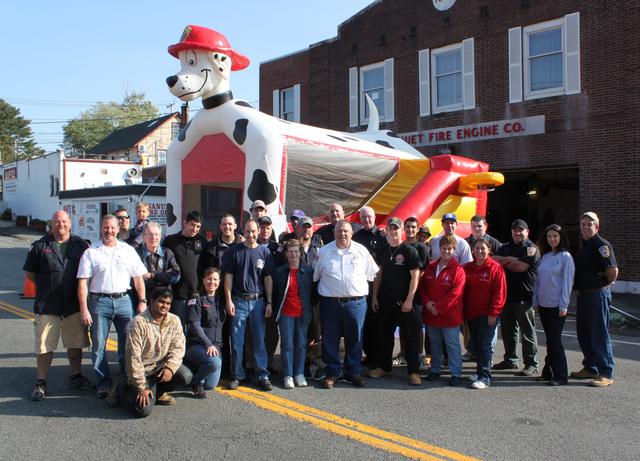 NFD Open House 10-14-2012.
 Members of the Nanuet Fire Department that helped make the day lots of fun for all who came to visit.   Photo By Vincent P. Tuzzolino